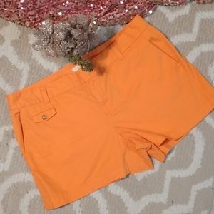 🔥PLUS LOFT orange shorts